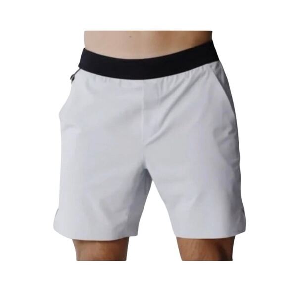 Ten Thousand Interval Other - Ten Thousand Interval Men's Light Gray Athletic Shorts 7" Size XL